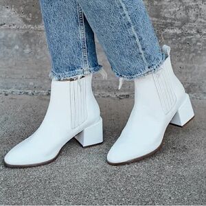 Seychelles White Ankle Boots